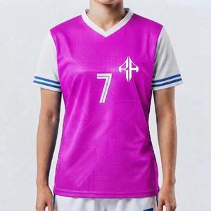 Nueva Camiseta de Fútbol Sublimada para Mujer, 100% Poliéster, Manga Corta, por RIVIAN ATLANTIC - Product Image 1