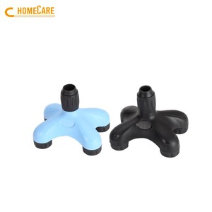 Wholesale Taiwan <b>Walking</b> <b>Stick</b> OEM Plastic Cane Tip Self <b>Standing</b> Rubber Tips for Adjustable <b>Walking</b> Cane - Product Image 2