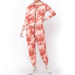 Men Fitness Acid Wash Hooded Winter Two Piece Custom Sportswear Tracksuit <b>Set</b> for Gym Training Jogging and Daily Wear Cotton - Product Image 4