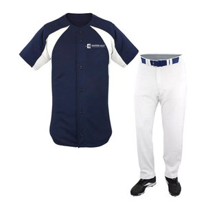 Servicio OEM, Diseño de Uniformes de Béisbol al por Mayor, Uniforme de Béisbol para Hombre Hecho 100% de Poliéster - Product Image 1