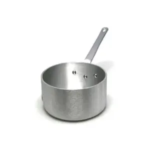 High quality durable stainless steel metal sauce <b>pan</b> for cooking <b>soups</b> stews curries and sauces in any modern kitchen - Product Image 4