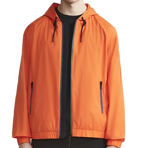 Veste coupe-vent légère et surdimensionnée en polyester enduit, imperméable et respirant, avec fermeture éclair, pour le travail et les activités sportives - Product Image 1