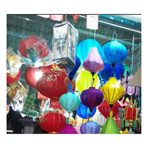 Traditional Handmade Hoi An Lantern Vietnam Decorative Silk Lantern for Festival Wedding Hotel and Restaurant Decoration - Product Image 4