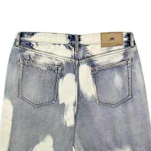 Shorts en jean tricoté décontractés de qualité supérieure pour hommes – Personnalisables, respirants, séchage rapide, taille haute, coupe droite confortable - Product Image 4