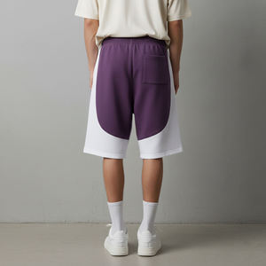 Comfortable Solid Color 100% Cotton Men's Elastic Waist Cargo Shorts Summer Casual Breathable Quick Dry High Street shorts - Product Image 2