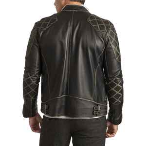 Chaqueta de Cuero Moderna y a la Moda 2026, Talla Adulto para Hombre, Diseño Sólido Disponible a un Precio Razonable - Product Image 2