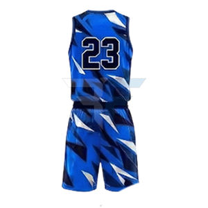 Uniforme de Baloncesto Reversible y Transpirable de Manga Corta al por Mayor con Accesorios y Bolsa, Diseño Personalizado para Equipos Deportivos - Product Image 4