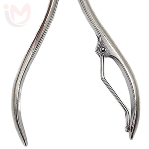 Cortauñas de Acero Inoxidable con Abertura de Mandíbula Ancha, Mango de Plástico, Diseño Portátil, Pinzas Multiusos de Boca Oblicua para Cutículas - Product Image 3