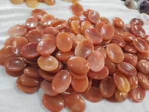 Wholesale MIEN Brand Natural Crystal Agate Oval <b>Worry</b> <b>Stone</b> Massage Thumb Eco-friendly Polished Gemstone Crafts Best Quality - Product Image 3