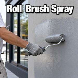 Weather Resistant Uniform <b>Waterproof</b> Eco Friendly Finish Coating Low VOC For EIFS Dryvit 1K Exterior Insulation Wall Decorative - Product Image 4