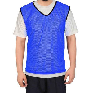 เสื้อกีฬาตาข่ายพิมพ์ลาย ระบายอากาศได้ดี กันน้ำ ยืดหยุ่น น้ำหนักเบา ไร้แขน ป้องกันแบคทีเรีย ทนทาน แห้งเร็ว สำหรับฝึกซ้อมฟุตบอล - Product Image 2