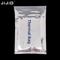 JIJID Sac isotherme personnalisé pour expédition à isolation thermique Sac isotherme avec pochette pharmaceutique pour expédition à froid