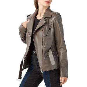 Vestes en cuir pour femmes, nouvelle collection, grande taille, respirantes, imperméables, écologiques, broderies, dernier design, vente en ligne - Product Image 4