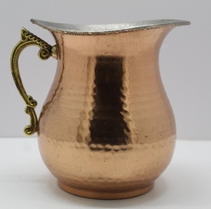 Pure Copper Moscow Mule Mug Handmade Hammered Drink <b>Cup</b> for Cocktail Beer Water Kitchen Bar Gift Collection - Product Image 4