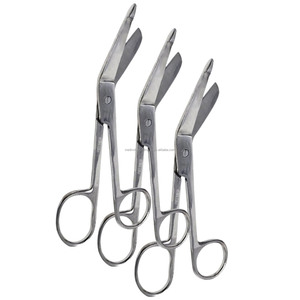 Tijeras Médicas Lister para Vendajes, 5.5 Pulgadas, 3 Piezas, Tijeras de Trauma para Paramédicos, Acero Inoxidable, Certificación CE ISO, Venta al por Mayor OEM, Proveedor Principal - Product Image 4