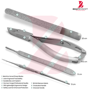 Instrumentos de Podología Reutilizables de Acero Inoxidable de la Mejor Calidad, Duraderos, Personalizados, Modernos y de Primera Calidad - Product Image 3