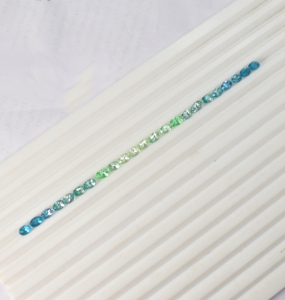 Ensemble de pierres précieuses de laboratoire : tourmaline et saphir vert menthe, corindon de laboratoire pour la fabrication de bijoux - Product Image 3