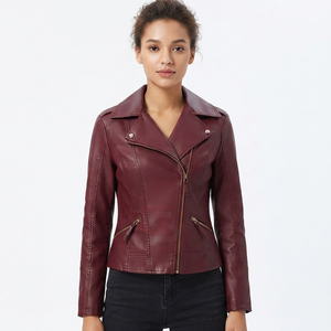 Hot Selling 100% <b>Real</b> Women's <b>Leather</b> <b>Jacket</b> New Casual & Stylish <b>Leather</b> <b>Jacket</b> Top Quality with Customized <b>Leather</b> <b>Jacket</b> - Product Image 1
