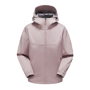 Veste à capuche zippée unisexe en softshell polaire imperméable et respirante pour la pêche, la randonnée, le camping, l'escalade, le ski, la randonnée tactique - Product Image 3