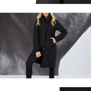 Abrigo Largo de Invierno para Mujer, Resistente, para Montar a Caballo, Ropa Exterior Ecuestre, Impermeable, Cortavientos, Cálido, Transpirable, de Nailon, Estilo Vintage - Product Image 4