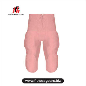 ชุดเสื้อและกางเกงฟุตบอลอเมริกัน JUST FITNESS GEARS แบบยูนิเซ็กซ์ คอวี ระบายเหงื่อได้ดี สีแดง เบอร์ 24 ไซส์พลัส สำหรับฤดูหนาว - Product Image 2