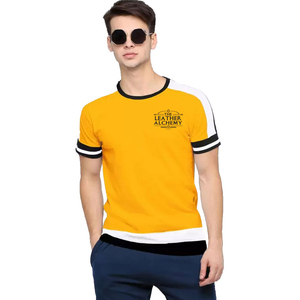 Camisetas de Hombre de Alta Calidad Hechas en Pakistán, Nueva Moda, Diseño Sólido, Transpirables, Corte Regular - Product Image 1