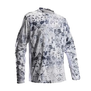 Camiseta de Pesca Personalizada al por Mayor con Impresión por Sublimación, Manga Larga, Protección UPF50+, Camisetas de Pesca de Alto Rendimiento - Product Image 4