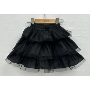 Jupe Courte en Mousseline Style Coréen OZKIZ pour Filles de 2 à 6 Ans, Mode Enfant d'Été avec Décoration Étages, Vente en Gros - Product Image 1