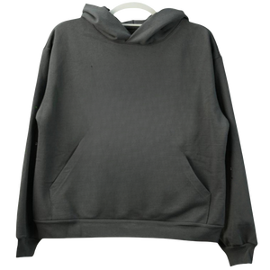 Sweat-shirt en coton épais, streetwear, coupe ample, mode décontractée, haut à capuche à manches longues - Product Image 1