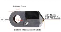 Personnalisé 4mm Posalux Diamant Facettage Couteau Bijoux Outil Machine pour Polissage Coupe Bijoux Bijoux Outils Équipement
