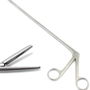 Micro-pinces auriculaires de haute précision, micro-pinces chirurgicales en acier inoxydable à pointe fine, instrument ORL pour des interventions auriculaires précises - Product Image 4