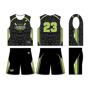 Imperial Custom Sublimated Box Lacrosse Jersey Set Men Women Youth Sleeveless Tank Top <b>Shorts</b> Quick Dry Uniforms All Seasons - Product Image 2