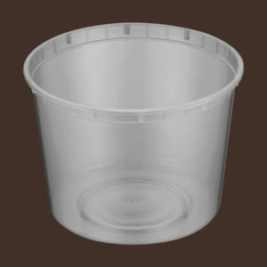 Contenant jetable rond transparent en plastique PP injecté pour soupes chaudes et plats préparés, avec couvercle, de l'usine Tiya au Vietnam - Product Image 5