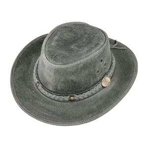 Sombrero Fedora de Vaquero Clásico Personalizado de Cuero con Logotipo Personalizado, Sombrero de Vaquero de Cuero con Logotipo para Adultos Unisex para Exteriores - Product Image 6
