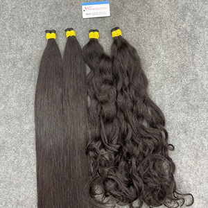 2026 Big Sale Unprocessed Vietnamese <b>Hair</b> Bulk Cuticle Aligned Super Silky Smooth <b>Hair</b> <b>Extensions</b> For <b>Braiding</b> - Product Image 4