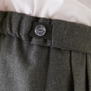 Nouvelle tenue scolaire OEM en coton mélangé, respirante, confortable et durable, chemise, pantalon, jupe, tailles personnalisées, approvisionnement en gros - Product Image 3