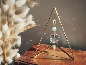 Triangle Shape <b>Table</b> <b>Top</b> Wooden Base <b>Decorative</b> Stand For Home Office Desk Shelf And Modern Minimal Wooden <b>Decor</b> Accent Piece - Product Image 3