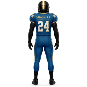 Uniforme de Fútbol Americano Personalizado para Escuelas Secundarias y Uniforme de Fútbol Americano Personalizado para Adultos Disponible en Múltiples Colores - Product Image 2