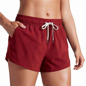 <b>Custom</b> 2-in-1 Gym Shorts Deportivos Mujer Casual Mid Drawstring Breathable Quick Dry Workout Running Tennis <b>Boxer</b> Shorts Summer - Product Image 4