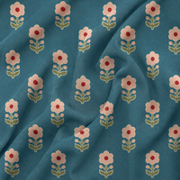 Tissu en georgette 100% polyester imprimé, motif floral, tissé, séchage rapide, pour la confection de robes, la literie, les rideaux et la décoration intérieure