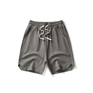 Shorts de basketball d'été pour hommes de haute qualité, certifiés BSCI, avec logo personnalisé, taille élastique, respirants, taille XS, en polyester surdimensionné - Product Image 3