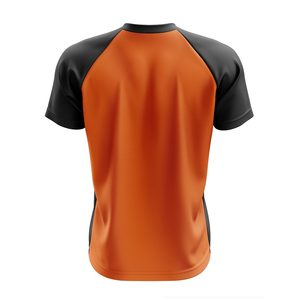 Camiseta Negra de Cuello en V para Hombre, Tejida, 100% Algodón, 180GSM, Camisetas de Cuello en V al por Mayor, 100% Algodón, Cuello en V Liso - Product Image 2