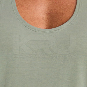 Camiseta Deportiva sin Mangas para Hombre, Ajustada, Informal, de Material Elástico Transpirable y Duradero, para Gimnasio, Entrenamiento, Fisicoculturismo - Product Image 4
