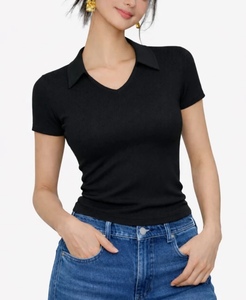 Haut de gamme pour femmes, vêtement de tous les jours, style essentiel, coupe ajustée, parfait pour les occasions décontractées, basique mais de haute qualité. - Product Image 1