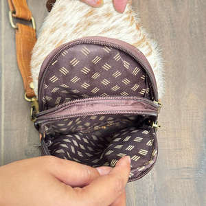 Bolso de pecho de cuero de vaca genuino personalizado de High Street para Unisex de gran capacidad bandolera riñonera de viaje bolso de compras - Product Image 6