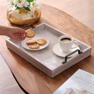 Plato Cuadrado Moderno y Único para la Elegancia Diaria, Bandeja de Madera para Servir Chocolate, Tabla de Cortar para Decoración de Madera - Product Image 2