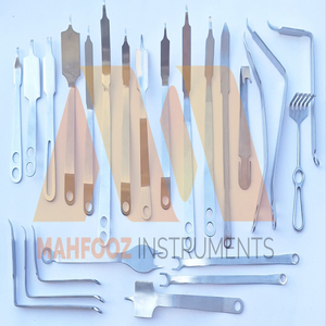 ชุดเครื่องมือผ่าตัดกระดูกสะโพกแบบหนัก 24 ชิ้น โดย Mahfooz Instruments - Product Image 1