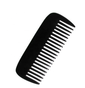 Peine de pelo de cuerno de búfalo 100% de la mejor calidad al por mayor peine de cuerno higiénico peine de masaje para la exportación - Product Image 1