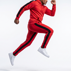 Wholesale Custom Logo <b>Men's</b> Blank Sweatsuit Cotton Jogger <b>Set</b> <b>2</b> <b>Piece</b> Casual Hoodie Tracksuit for <b>Men</b> - Product Image 4