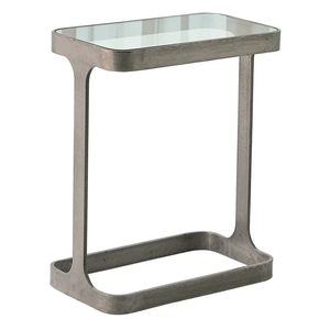 Mesa de centro redonda de metal de 2 niveles con tapa de vidrio, acabado en negro y dorado, para sala de estar, mueble decorativo. - Product Image 3